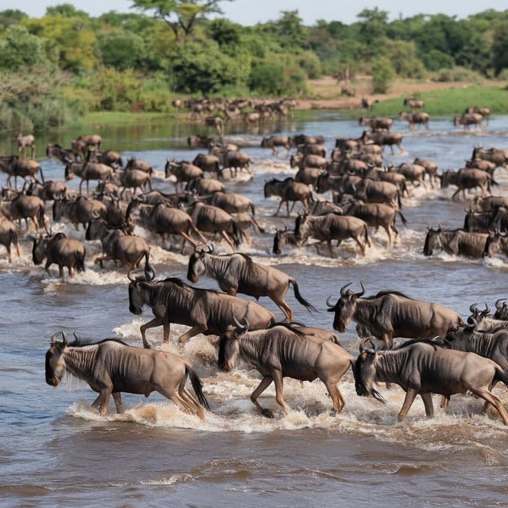 3 Days Great Wildebeest Migration Season